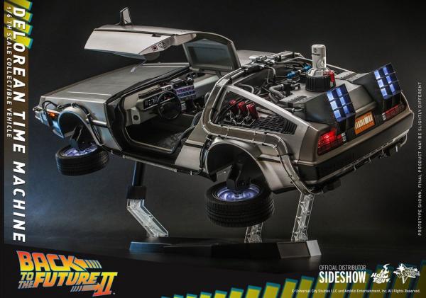 Back to the Future: Movie Masterpiece Vehicle 1/6 DeLorean Time Machine 72 cm - Hot Toys