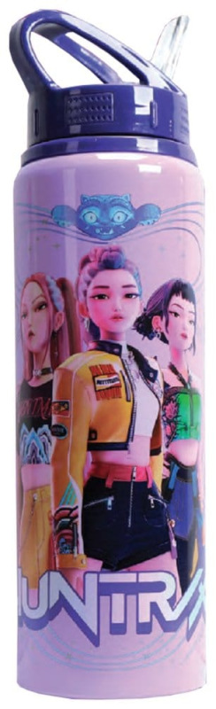 KPop Demon Hunters Flip Top Water Bottle Huntr/x