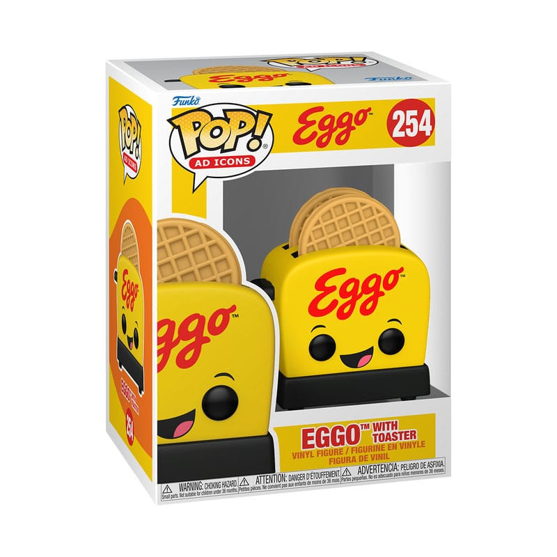 Kellogg's POP! Ad Icons Vinyl Figure Eggo w/ Toaster 9 cm 1