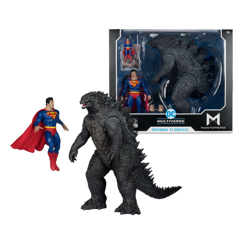 DC Justice League Monsterverse DC Multiverse Action Figures 2-Pack Superman Vs. Godzilla 30 cm 5
