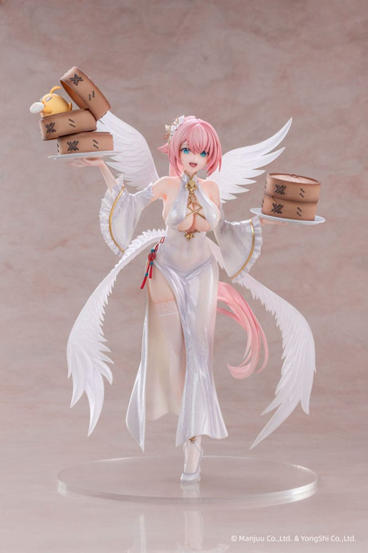Azur Lane PVC Statue 1/6 Theseus: New Year's White Plumage Ver. 27 cm 4