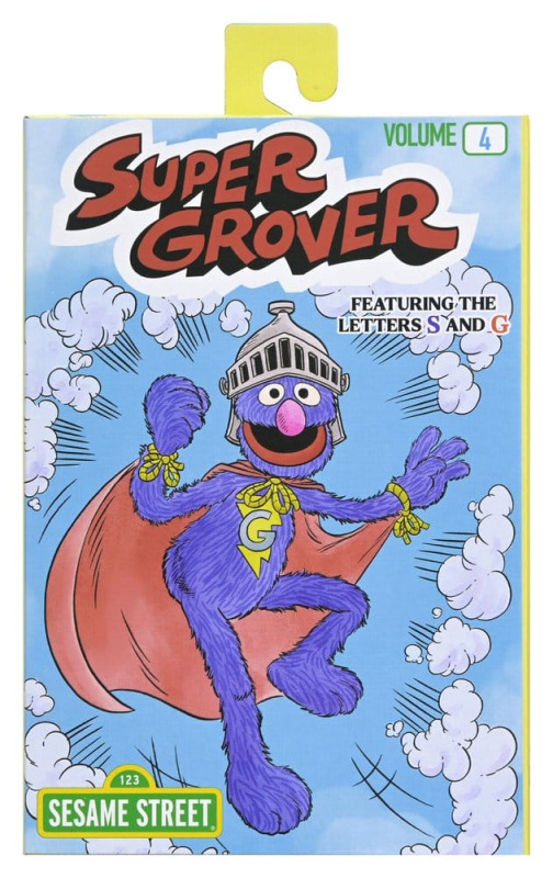 Sesame Street Ultimate Action Figure Super Grover 18 cm 1