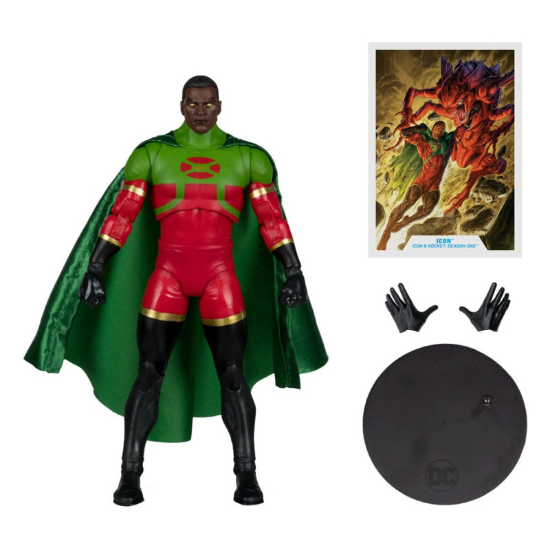 DC Multiverse Action Figure Icon (Icon & Rocket: Season One) 18 cm 2