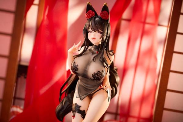 Original Character PVC Statue 1/6 Rose Fox Girl Blooming in Midwinter Illustrated by TACCO 28 cm