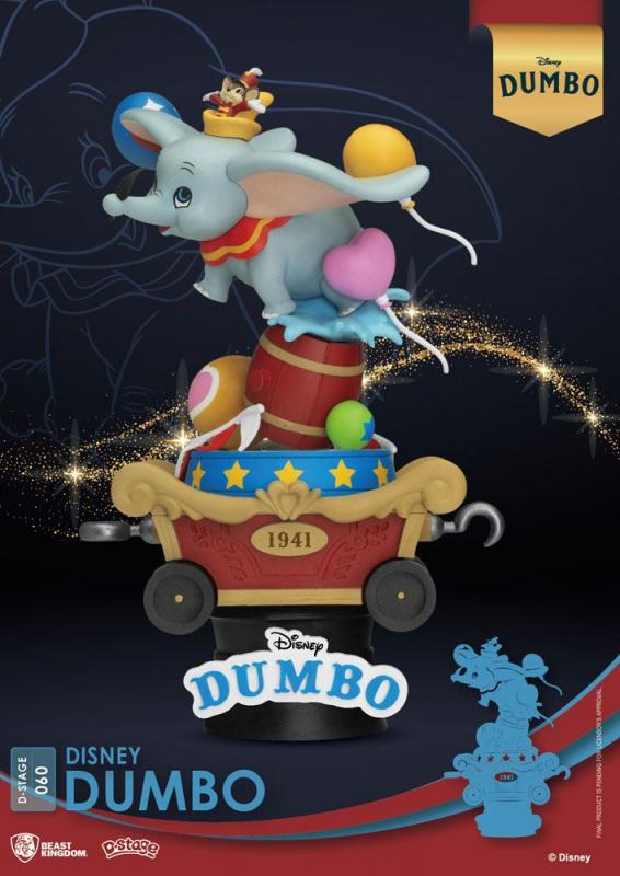 Disney Classic Animation: Dumbo 15 cm - D-Stage PVC Diorama - Beast Kingdom