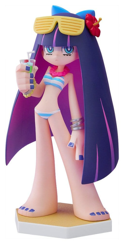 New Panty & Stocking with Garterbelt Pop Up Parade Beach Queens Stocking L Size 19 cm