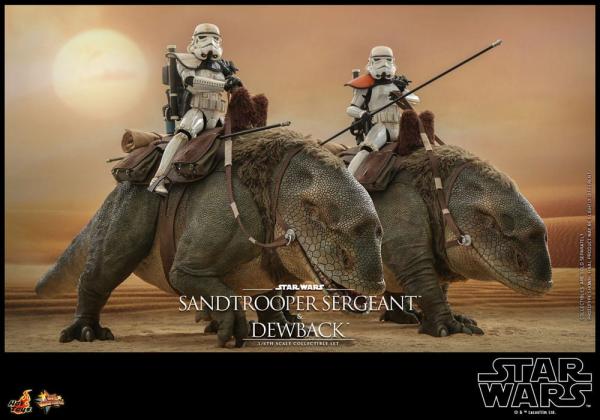 Star Wars Episode IV: Sandtrooper Sergeant & Dewback 1/6 Action Figure - Hot Toys