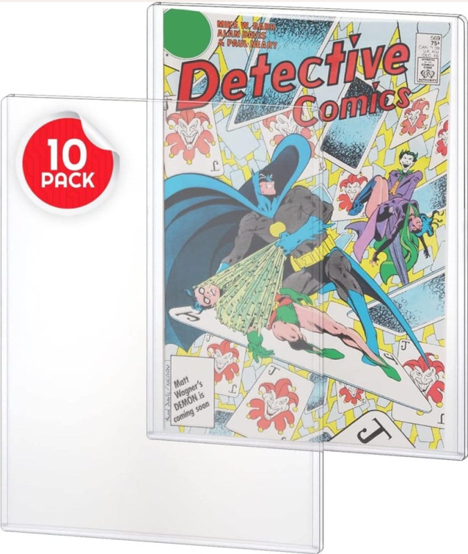 Evoretro Comics Topload Holder 10-Pack Silver 1