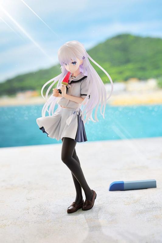 Summer Pockets REFLECTION BLUE PVC Statue 1/7 Shiroha Naruse 24 cm 2