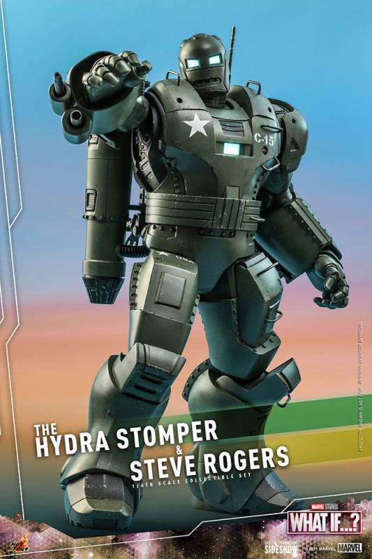 What If...?: Steve Rogers & The Hydra Stomper 1/6 Action Figures - Hot Toys