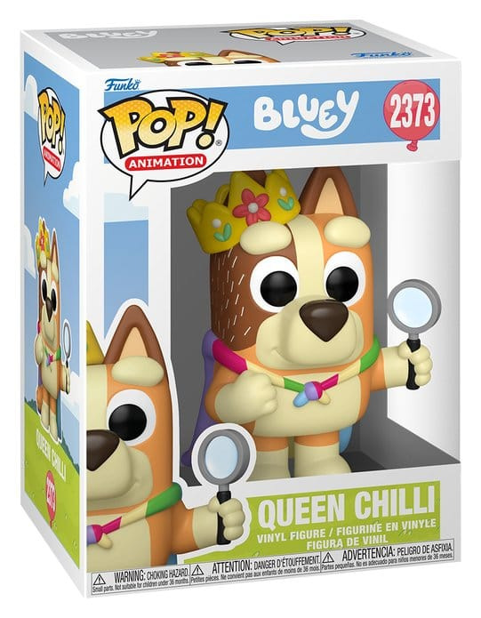 Bluey POP! Animation Vinyl Figure Queen Chili 9 cm 1