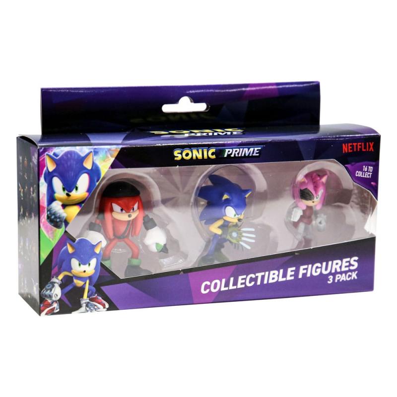 Sonic Prime Action Figures 3-Pack Figures 6 cm Assortment (12)