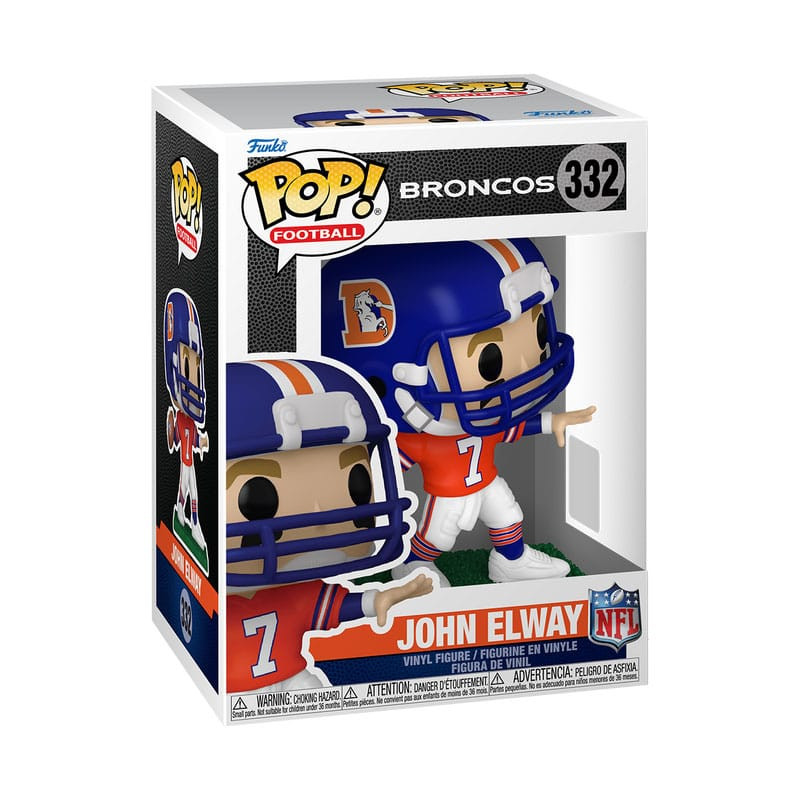 NFL: Legends POP! Sports Vinyl Figure Legends- John Elway(Broncos) 9 cm 1