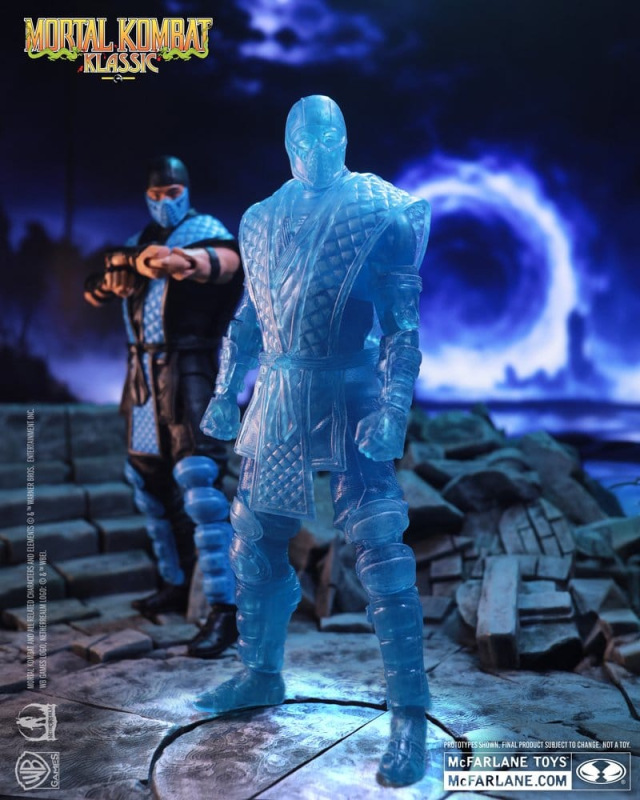Mortal Kombat Klassic Action Figure Sub-Zero (Ice Clone) 18 cm 2