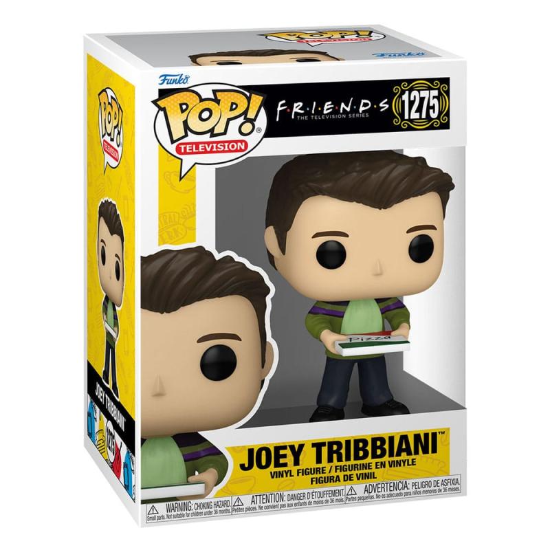 Friends POP! TV Vinyl Figure Joey w/ Pizza 9 cm