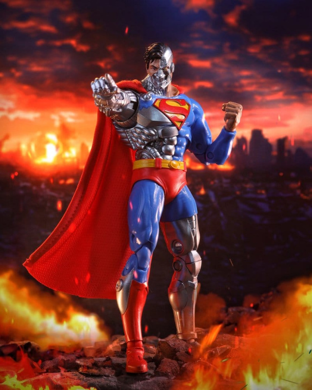 DC Multiverse McFarlane Vault Collection Action Figure Cyborg Superman (Revenge of the Green Lantern 10