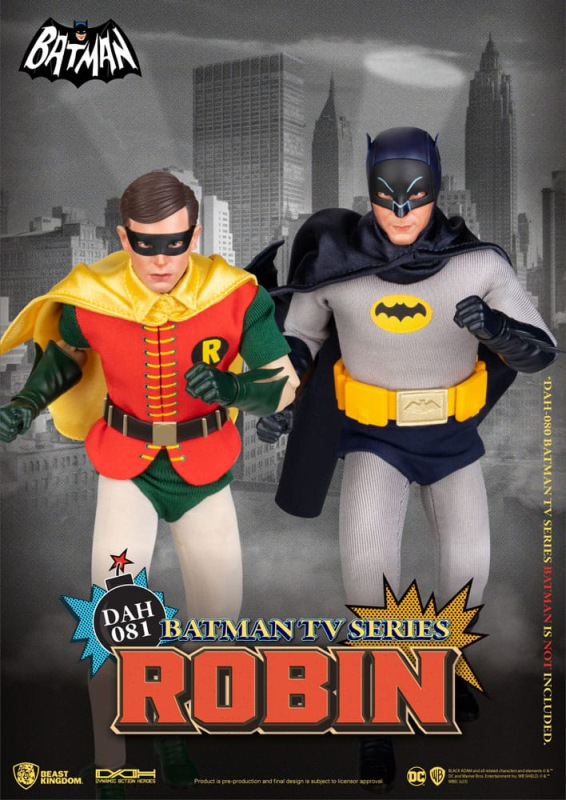 DC Comics Dynamic 8ction Heroes Action Figure 1/9 Batman TV Series Robin 24 cm 8