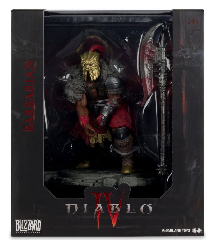 Diablo IV 1/12 Scale Limited Edition Posed Figure Barbarian 12 cm 7