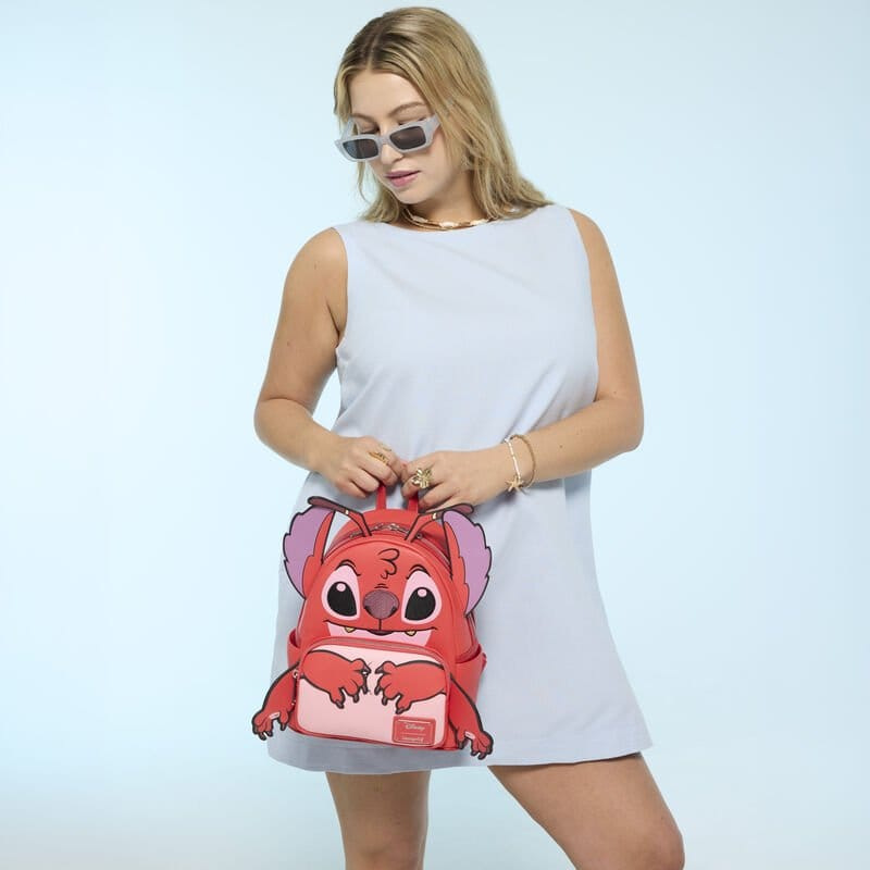 Lilo & Stitch by Loungefly Micro Backpack Stitch, Angel, & Leroy 1