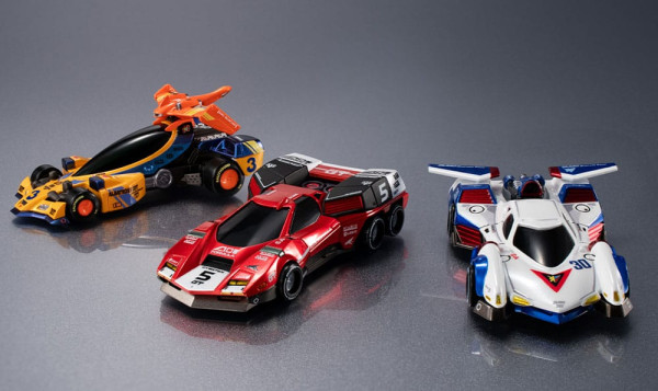 Future GPX Cyber Formula Vehicles 3-Pack Asurada G.S.X & Albatrander 602 & Aoi Superion GT Set Herit