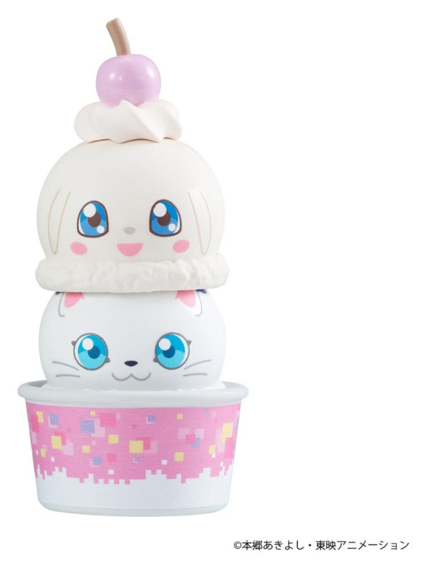 Digimon Adventure Tsumichen Stack up & Change Minifigures 8 cm Blind Box Display (8) (Repeat) 8