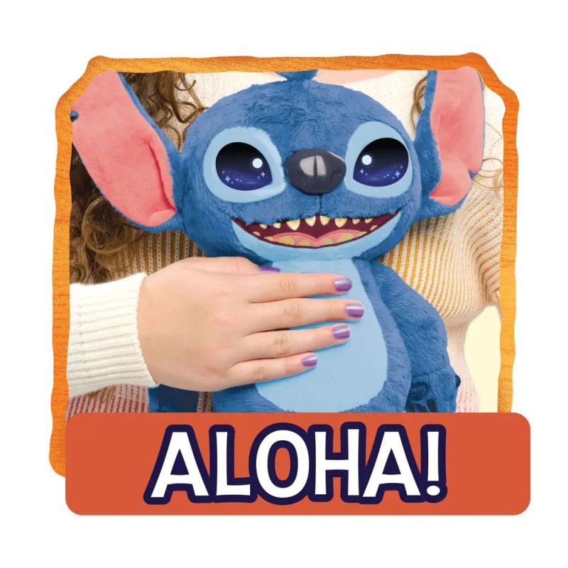 Lilo & Stitch Plush Figure with LCD Visual Effects and Sounds The Many Mood Stitch 36 cm 4