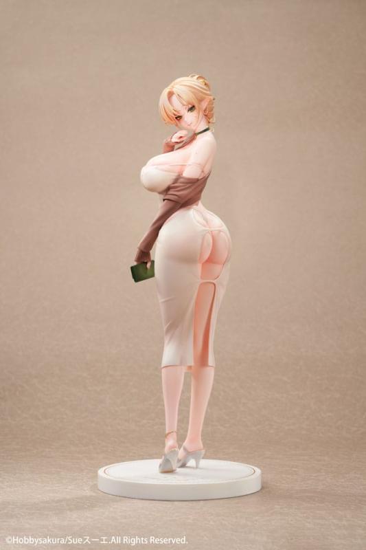 Original Character PVC Statue 1/7 Hitozuma Elf Illustration by Sue 26 cm