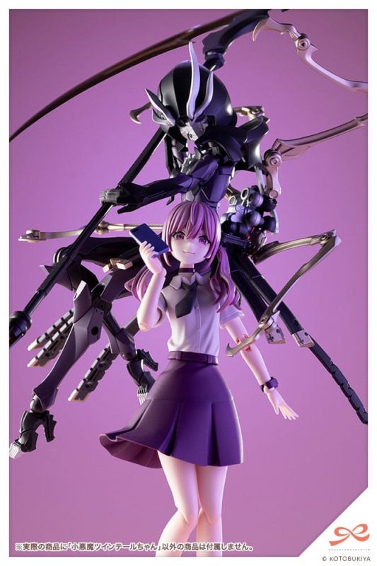 Sousai Shojo Teien Plastic Model Kit 1/10 Little Devil Twin Tails 15 cm 7