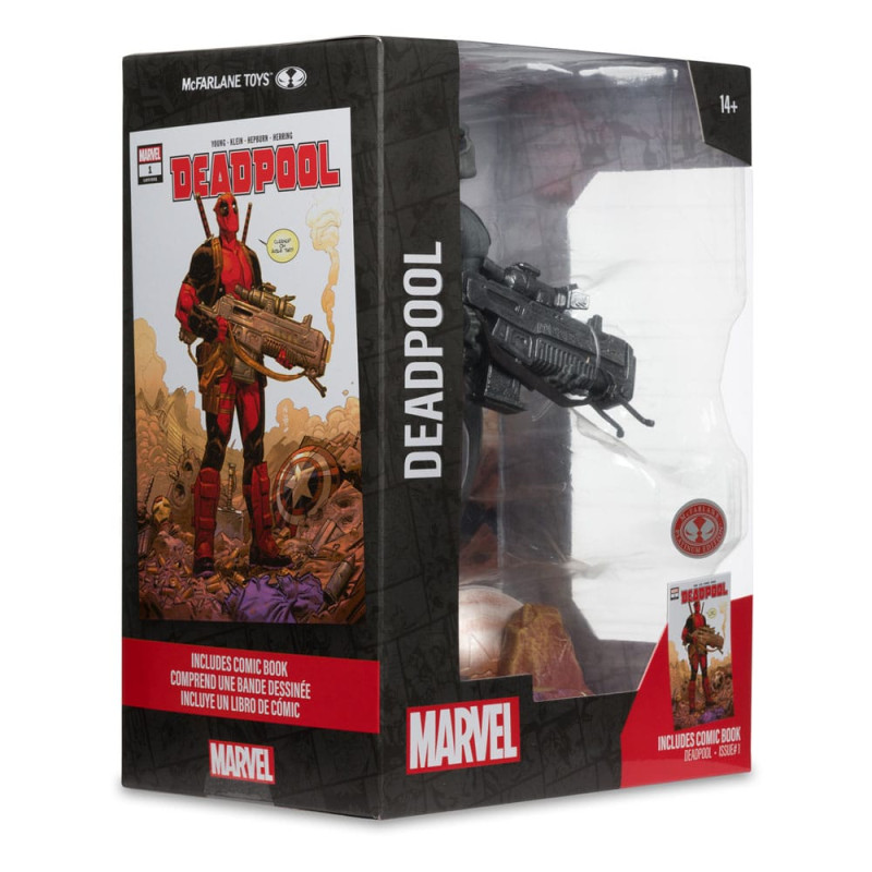 Marvel Collection PVC Statue 1/6 Deadpool (Deadpool #1)(Grey Suit Chase) 27 cm 8