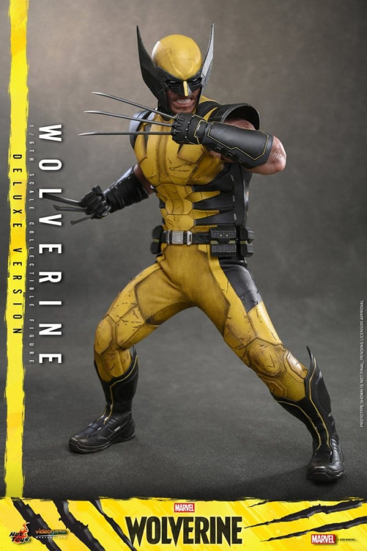 Marvel Video Game Masterpiece Action Figure 1/6 Wolverine (Deluxe Version) 29 cm 9