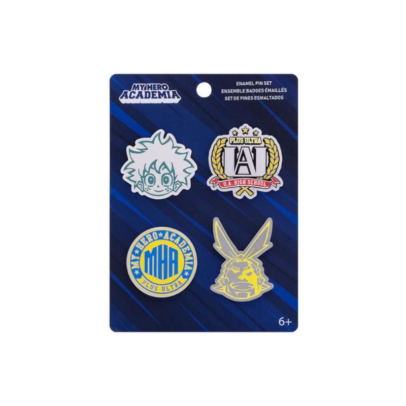 My Hero Academia POP! Enamel Pins 4-Set UA High 4 cm