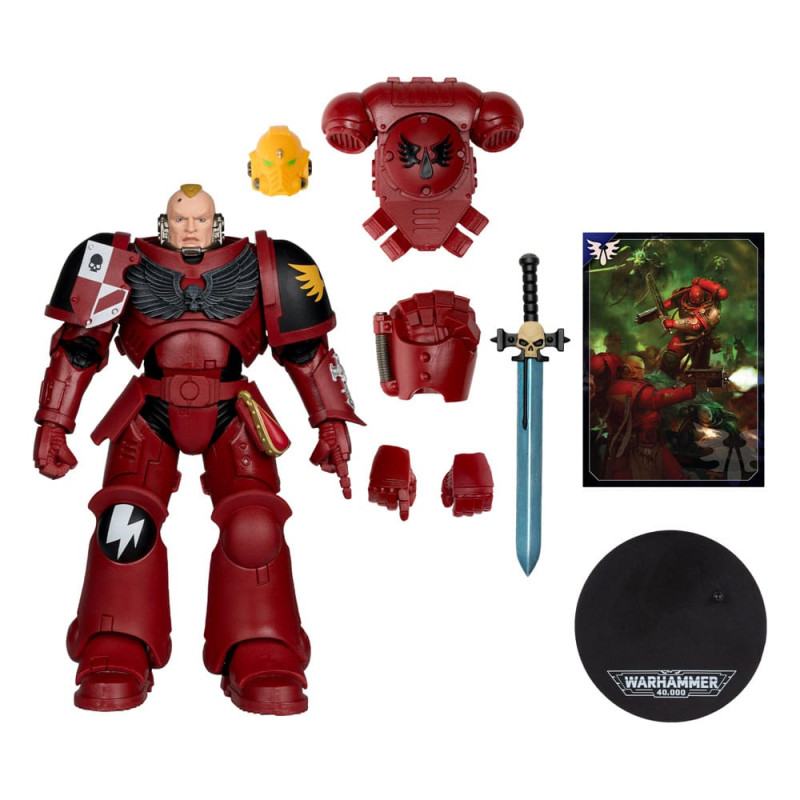 Warhammer 40,000 Action Figure Assault Intercessor Sergeant (Blood Angel) 18 cm 1