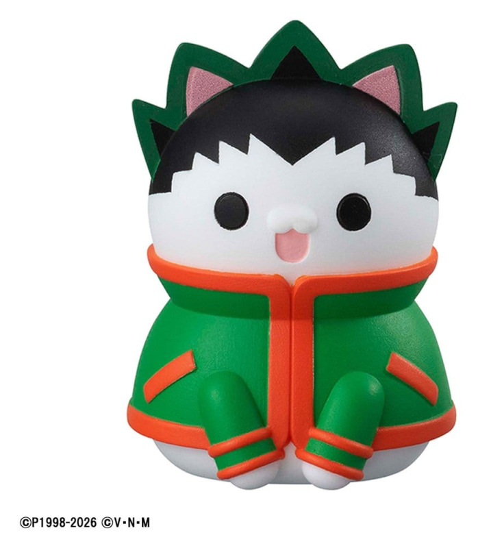 Hunter x Hunter Mega Cat Project Mini Figures Nyanter x Nyanter Hunter x Cat 3 cm Blind Box Assortme 1