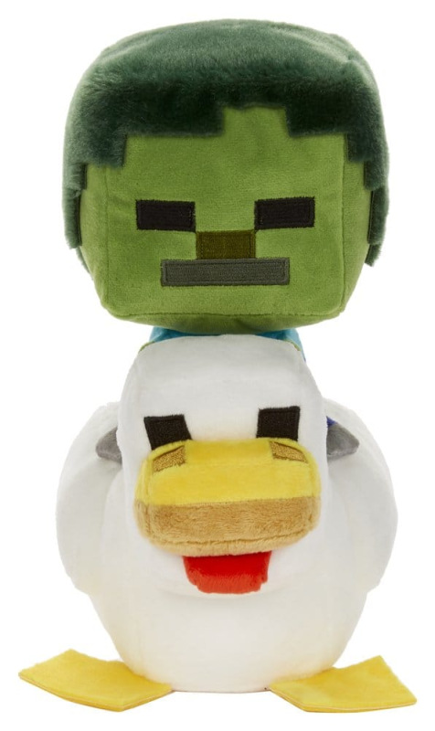 Minecraft Deluxe Plush Figure Chicken Jockey 20 cm 1