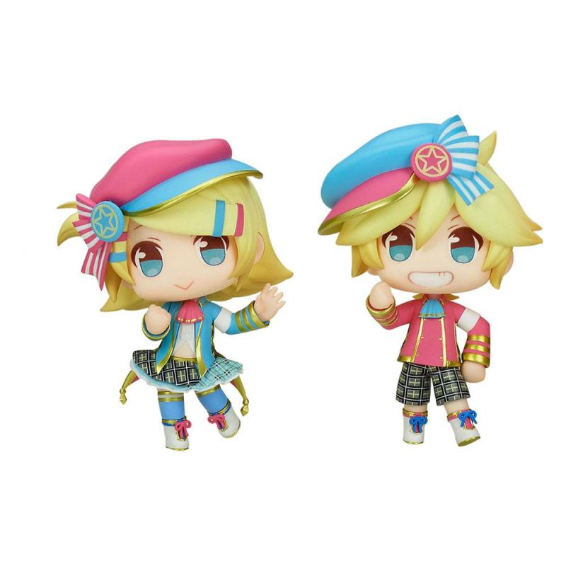 Hatsune Miku PVC Statues Kagamine Rin & Kagamine Len 10 cm