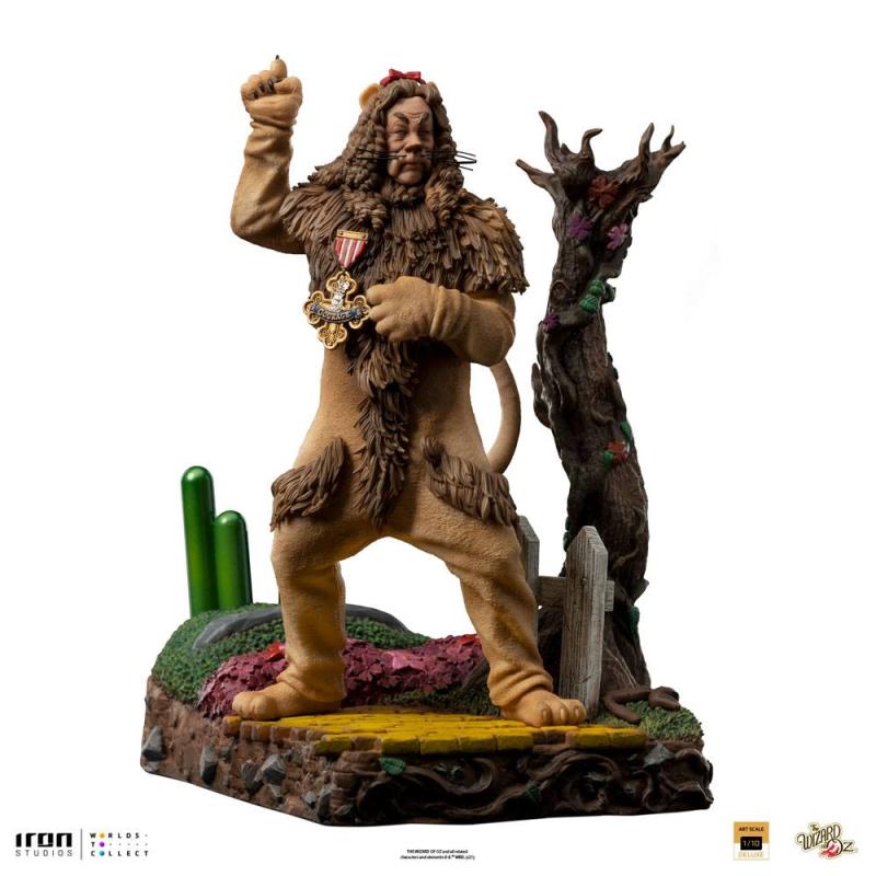 The Wizard of Oz: Cowardly Lion 1/10 Deluxe Art Scale Statue - Iron Studios