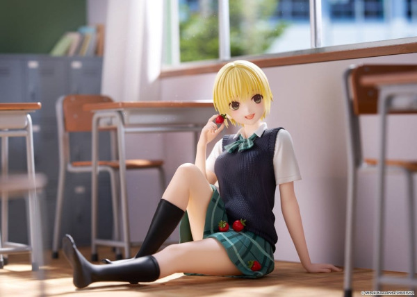 Strawberry 100% Desktop Cute PVC Figure Tsukasa Nishino (School uniform Ver.) 13 cm 5