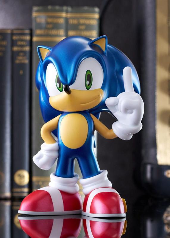 Sonic The Hedgehog Sofbi Vinyl Figure Sonic Metallic Ver. 15 cm 7