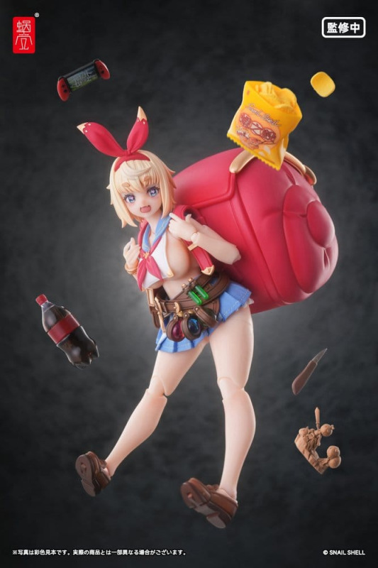 Original Character Action Figure 1/12 RPGEX-06 Adventurer Snail 15 cm
