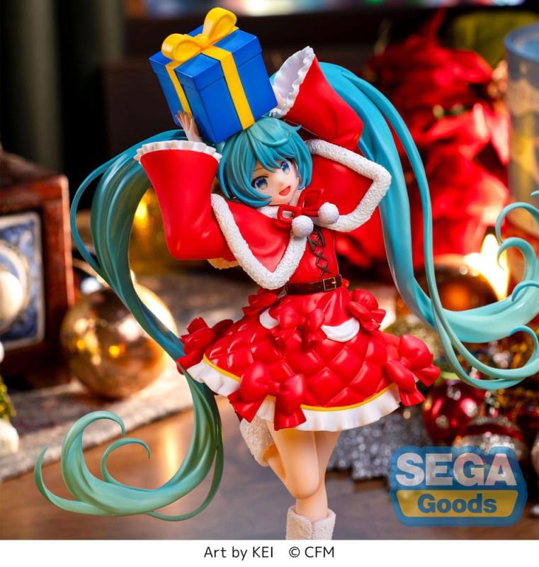 Hatsune Miku Series Luminasta PVC Statue Hatsune Miku Christmas 2024 19 cm 2