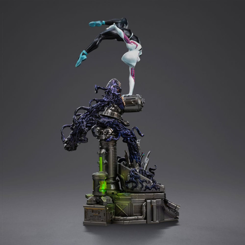 Spider-Man vs Villains Art Scale Statue 1/10 Ghost Spider Diorama 34 cm 3