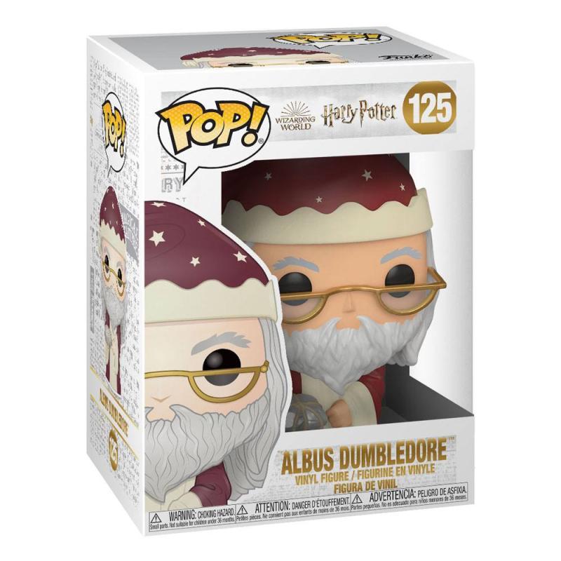 Harry Potter POP! Vinyl Figure Holiday Albus Dumbledore 9 cm