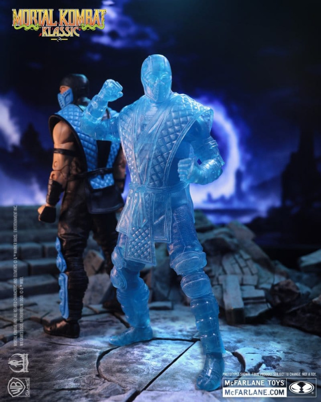 Mortal Kombat Klassic Action Figure Sub-Zero (Ice Clone) 18 cm 10