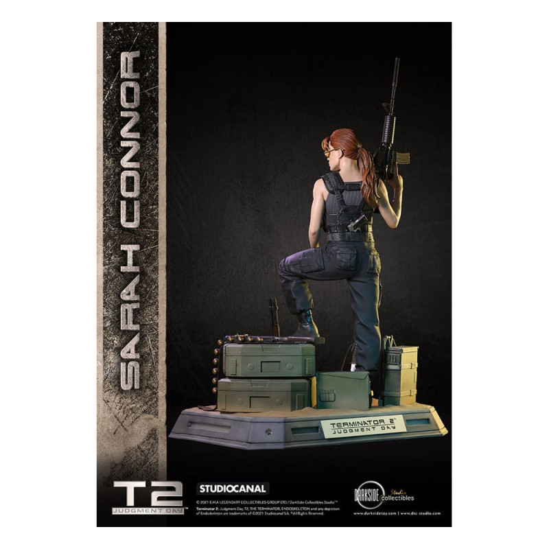 Terminator 2: Judgement Day 30th Anniversary Statue Sarah Connor 1/3 Exclusive 71 cm 8