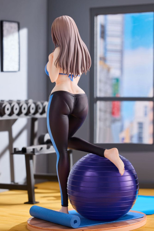 Original Character Statue 1/6 Exercise Girl Aoi 28 cm 1