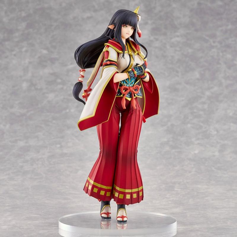 Monster Hunter Rise Statue PVC Hinoa the Quest Maiden 27 cm