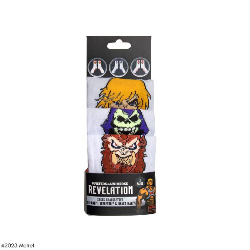 Masters of the Universe - Revelation: He-Man & Skeletor & Beast Man Socks Set of 3 5