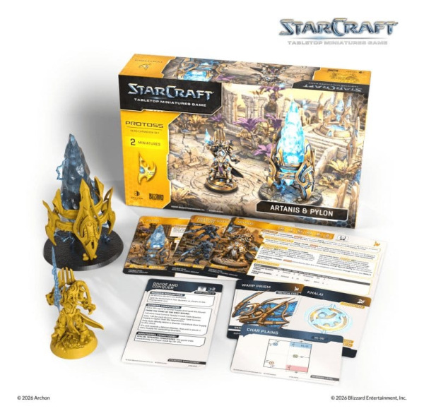 StarCraft TMG Hero Expansion Set Protoss: Artanis & Pylon 3