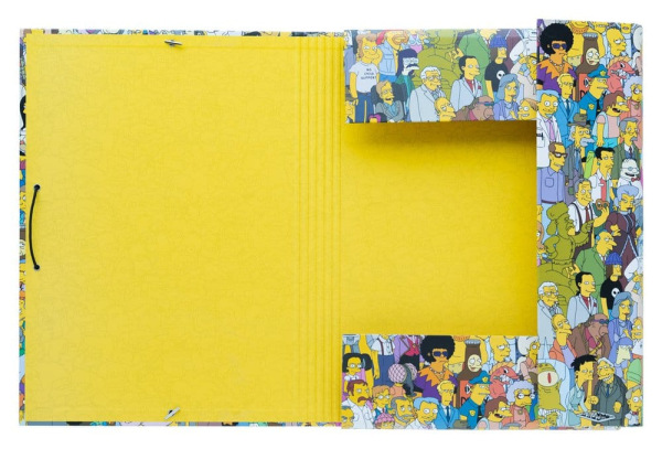 The Simpsons Elasticated Folder 34 x 26 cm 2