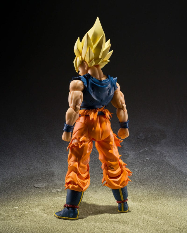 Dragon Ball Z S.H.Figuarts Action Figure Super Saiyan Son Goku (Fighter of Rage) 14 cm 6